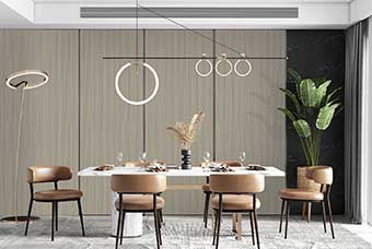 舟山轻奢风格-餐厅