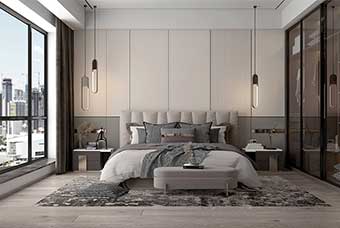舟山现代风格-卧室