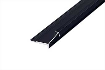 舟山航空纤维墙咔铝合金阳角线（哑黑氧化）