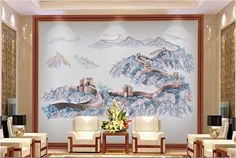 舟山森佰汇航空纤维墙咔（唯我中华）