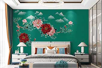 舟山森佰汇航空纤维墙咔（爱情花语）